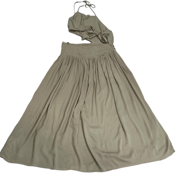 Suki Midi Dress Slim at the bodice w/true A-line skirt fit Cutout detailing - Picture 2 of 14